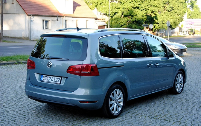 Volkswagen Sharan cena 76900 przebieg: 142000, rok produkcji 2015 z Oława małe 121